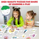Little Berry Professions & Life Cycle Puzzle Combo For Kids With Activity Books