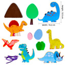 3 in 1 Open Ended Free Play Toys - Dinosaur World