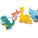 3 in 1 Open Ended Free Play Toys - Dinosaur World