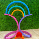 Rainbow Stacker - Large, With 12 Pieces