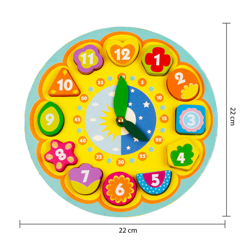 Clock and Shape Sorter