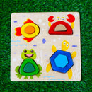 Sea Animals - Shape Sorter And Puzzle