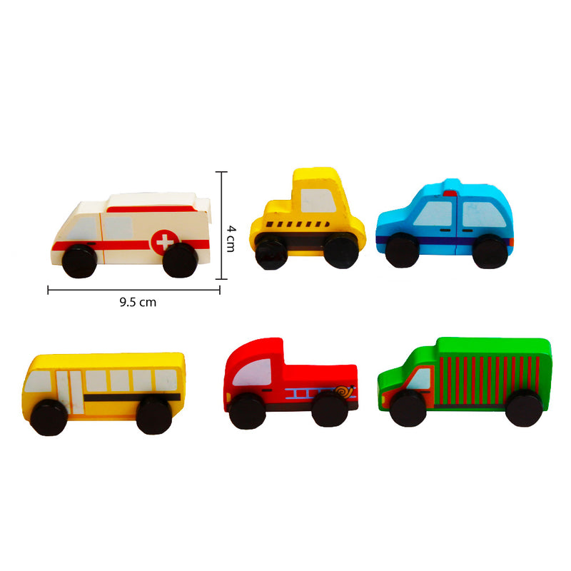 Community Vehicles- Set Of 6