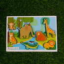 Wild Animals- 3 in 1 Chunky Puzzle