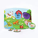 Farm Animals Peg Puzzle