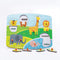 Little Jamun Wild Animals Peg puzzle