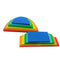 Little Jamun Rainbow Plank & Semi Circles - Set Of 6