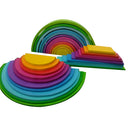 Little Jamun Rainbow, Semi-Circles & Planks - Set of 12