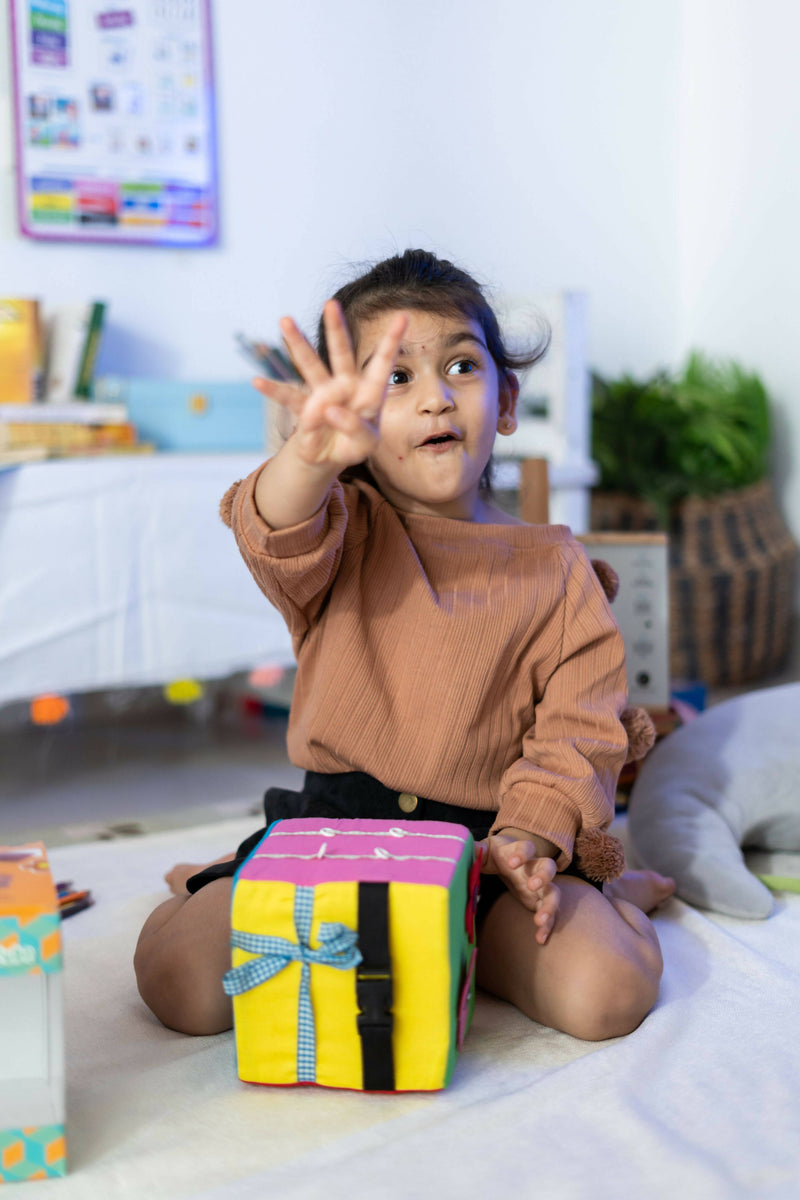 Montesorri Motor Skill Cube