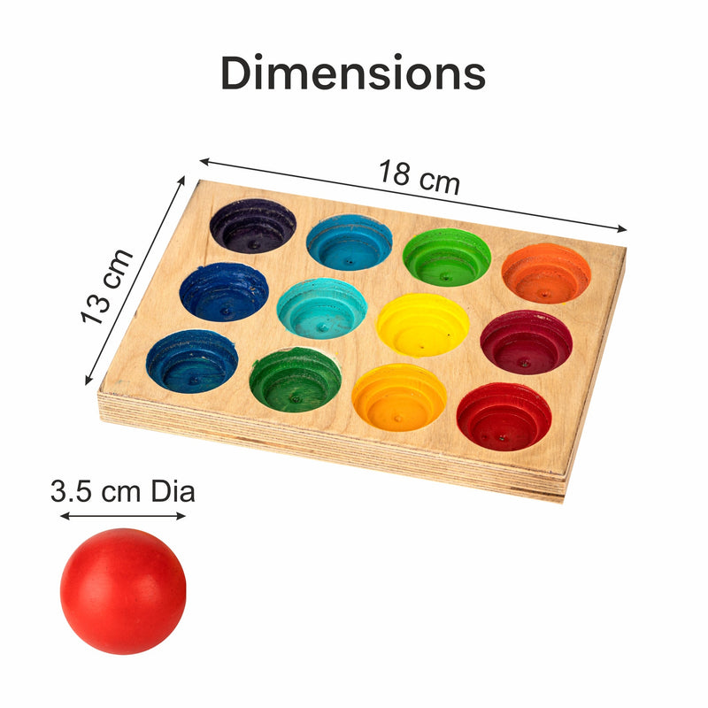 Colour ball sorter
