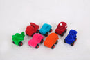 Little Vehicle Assortment - A (Set of 8) (0 to 10 years)(Non-Toxic Rubber Toys)