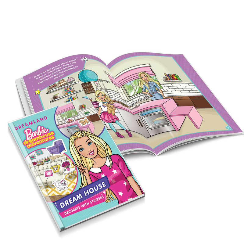 Barbie Colouring and Activity Books Pack (A Pack of 4 Books)