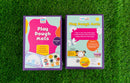 Play Dough Mats Set - Creative 8 mats with 4 non-sticky and toxic clay