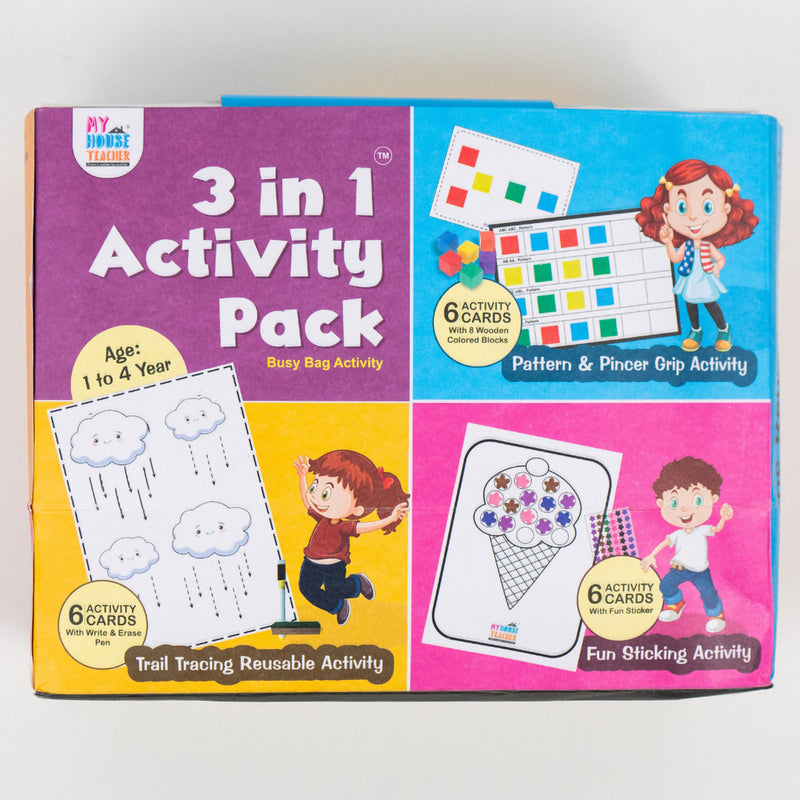 3 in 1 Activity Bundle Set 1 for babies and toddlers