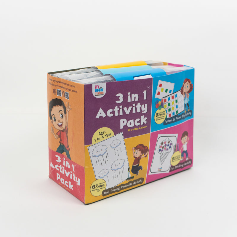 3 in 1 Activity Bundle Set 1 for babies and toddlers