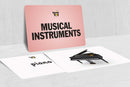 Musical Instruments Flash cards