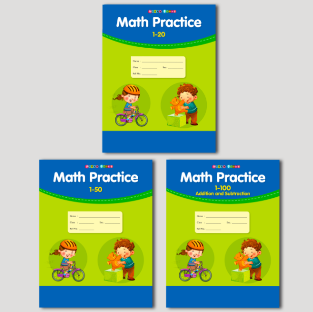 Math Practice Homeschool success combo (set of 3)