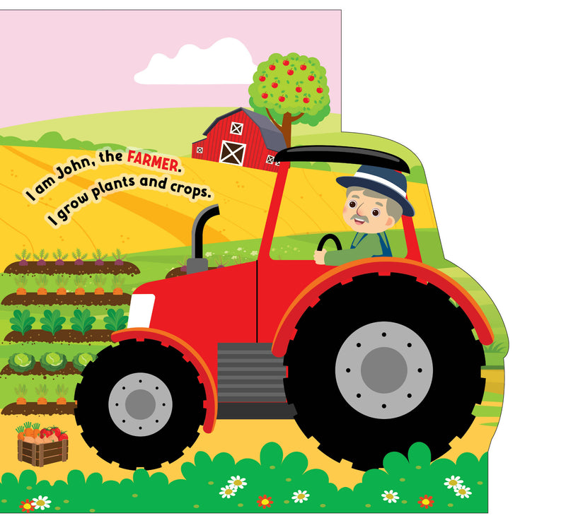 Flap Book- At the Farm : Interactive & Activity Children Book By Dreamland Publications 9788195163298