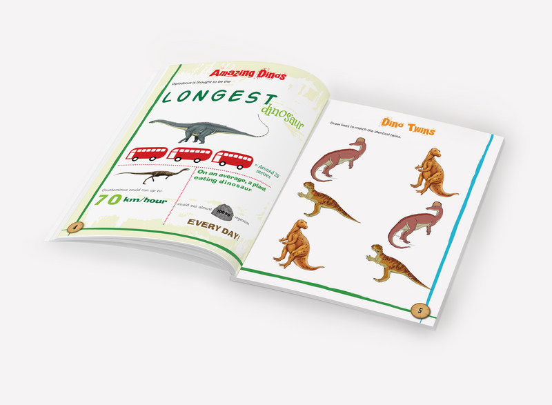 My Playful Activity Book of Dinosaurs