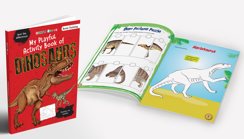 My Playful Activity Book of Dinosaurs