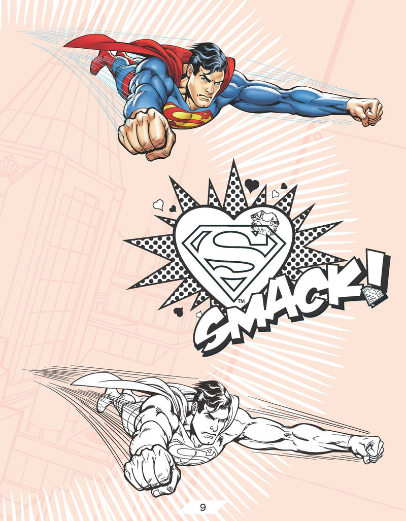 Superman Copy Colouring Book by Dreamland Publications & Isbn 9789394767928