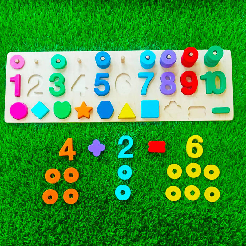 Number Board & Shape Sorter