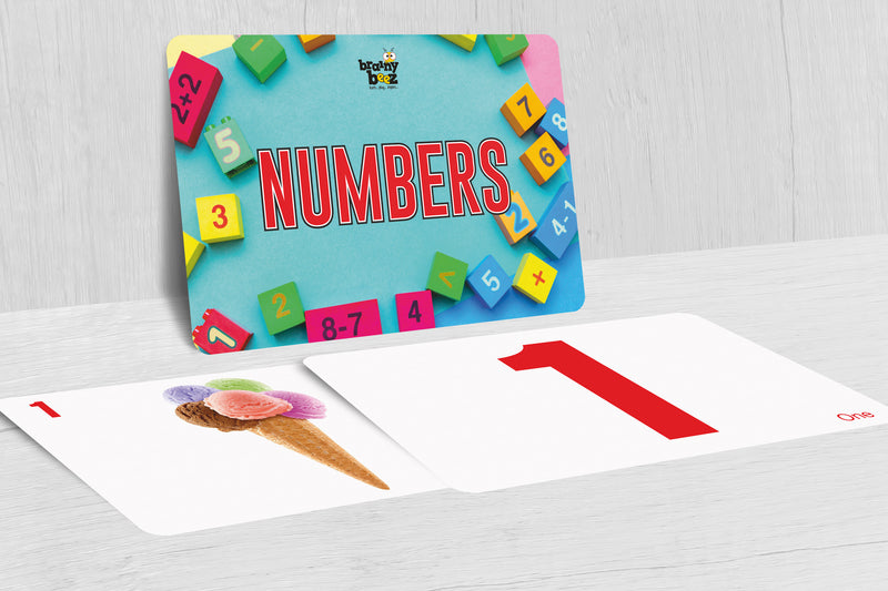 Numbers Flash cards