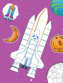 Space Copy Colour Book : Colouring Book Children Book by Dreamland Publications