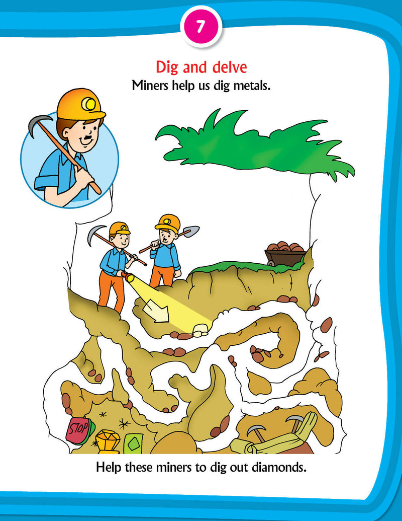 Kid's 1st Activity Book - Environment : Interactive & Activity Children Book By Gurpreet Kaur 9788184513653