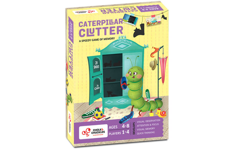 Caterpillar Clutter-Memory and Matching Game