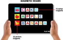 Magnetic Learn to Spell : Food with 32 Picture Magnets, 72 Letter Magnets, Magnetic Board and Spelling Guide