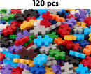 Fixi Bricks Aqua Tube 1 - Dolphin and Clown fish - With 120 pcs, Detailed Assembly Instructions and Storage Tube - Small Parts (Age 6-99 yrs)