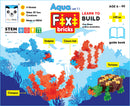 Fixi Puzzle Aqua Set 1 - 4 Make and Play Puzzles - with 240 pcs and Detailed Assembly Instructions - Small Parts (Age 6-99 Years)