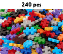 Fixi Puzzle Aqua Set 1 - 4 Make and Play Puzzles - with 240 pcs and Detailed Assembly Instructions - Small Parts (Age 6-99 Years)