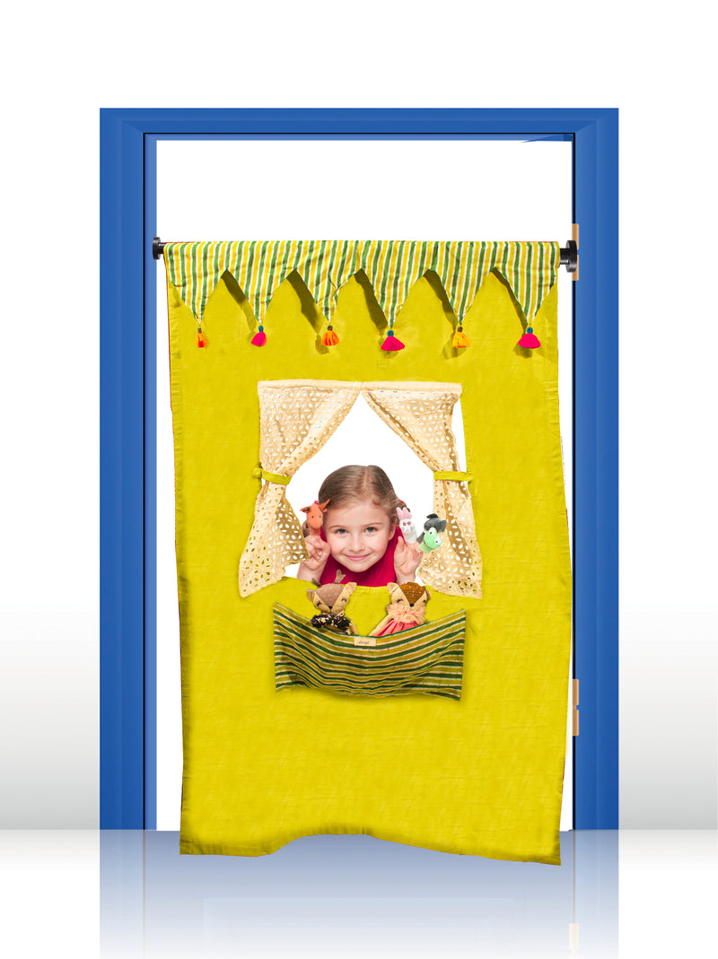 PUPPET THEATRE DOOR CURTAIN