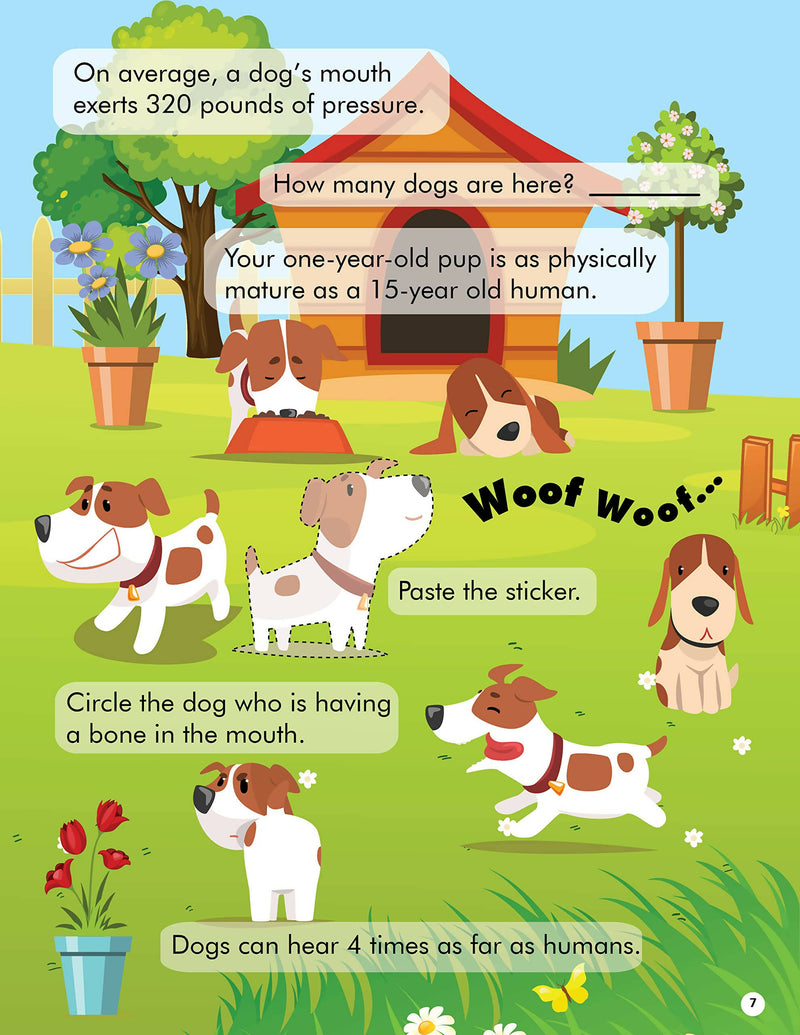 Explore the Farm Activity Book with Stickers and 3D Models : Interactive & Activity Children Book By Dreamland Publications