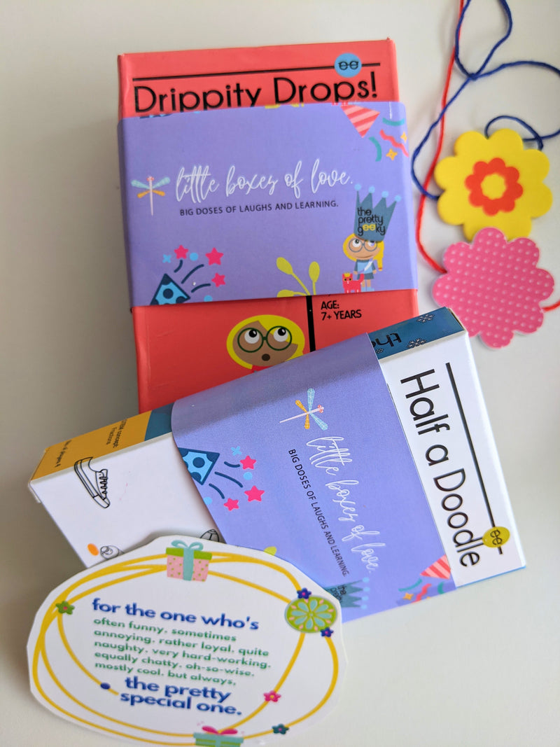 The Pretty Geeky | Rakhi Gift Box - Mega (6+ years)