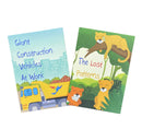 TRANSPORT + ANIMALS STORY BOX | Ages 2 - 5 | 2 Story books + 2 Follow-up activities