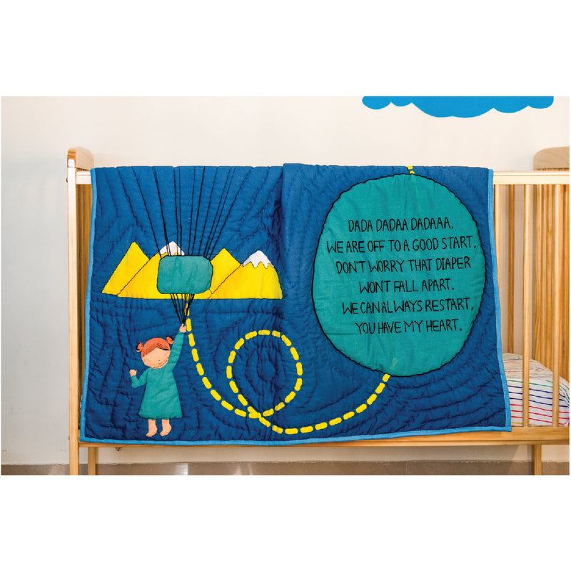 Parachute Lullaby Quilt for Dads