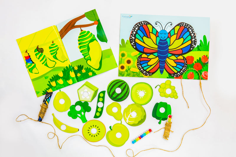 INSECTS BIG BOX | Ages 3.5 - 5 | 6 activities + 1 Story book