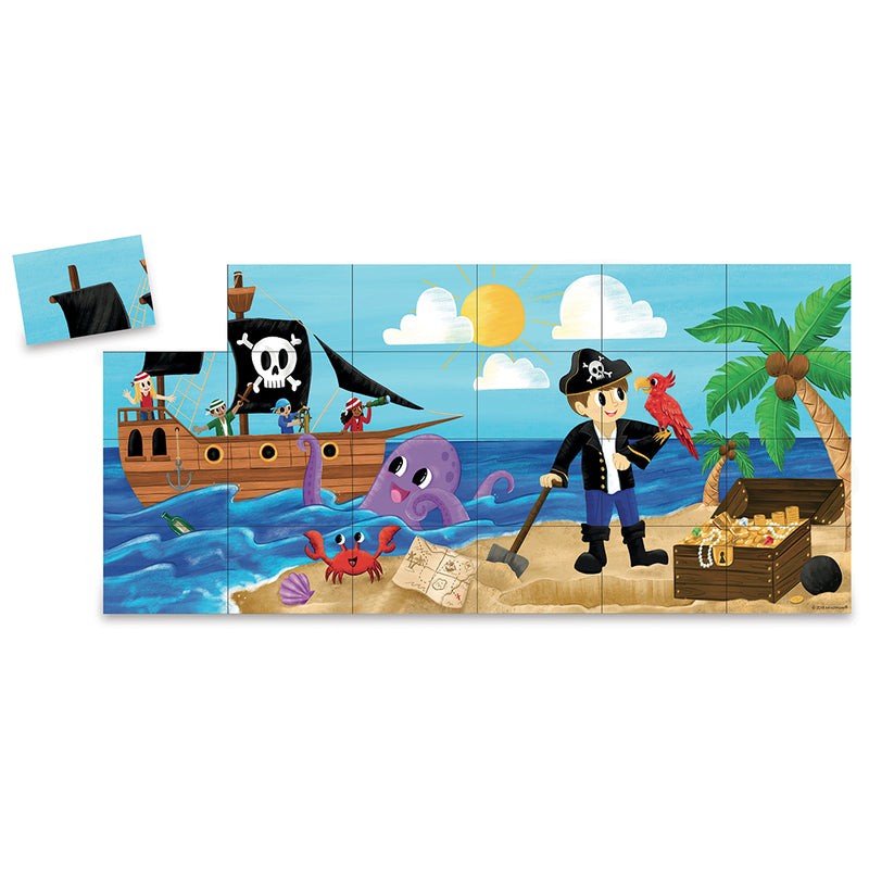 Peaceable Kingdom - 
Pirate Match Up Game