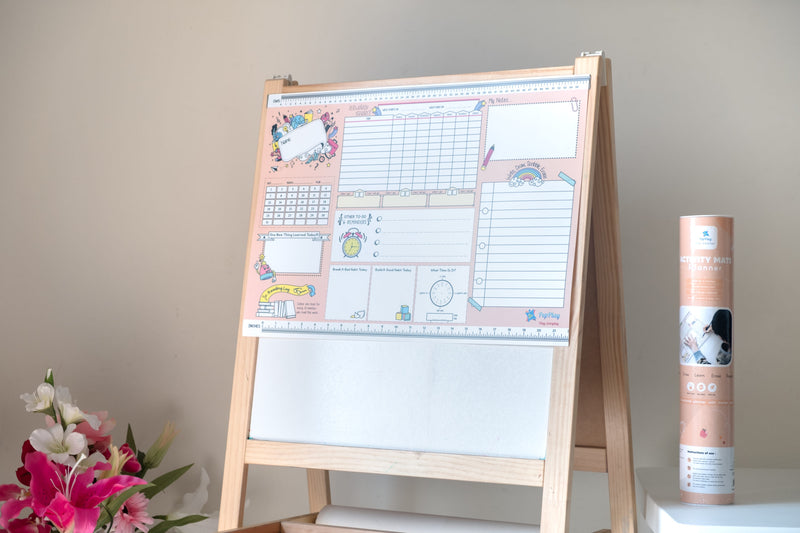 PepPlay Activity Mats - Planner Peach