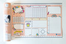 PepPlay Activity Mats - Planner Peach
