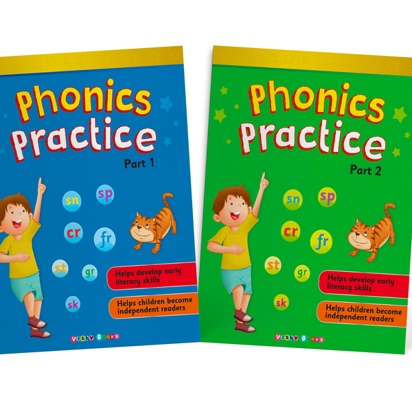 爆買い 英語 PhonicsPracticeComboSetof2Cove 語学・辞書・学習参考書