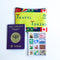 Little Collector’s Passport - Travel Scrapbook with Sticker Stamps and Flags of 48 Countries