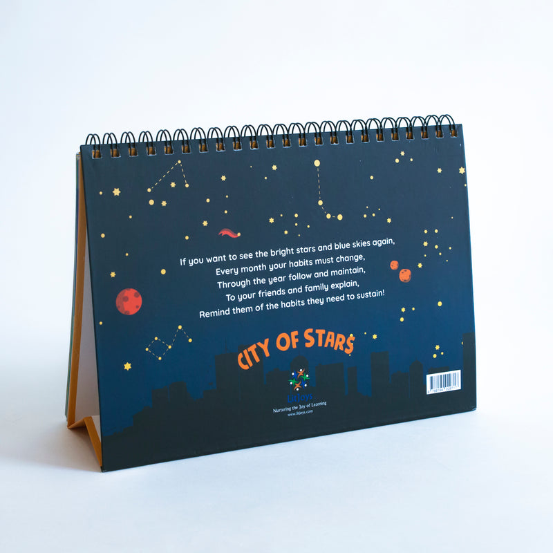 City of Stars – Story & Activity Book on Sustainable Living with Constellations Calendar (12 Stories + 48 Experiential Activity Pages)