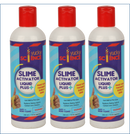 Slime Activator Liquid Plus - Pack of 3 Bottles, 200 ml Each (Clear)