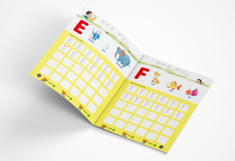 Get Perfect in Numbers and Alphabets (Combo set of 3)