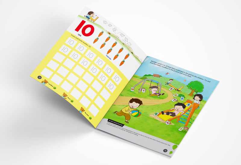 Get Perfect in Numbers and Alphabets (Combo set of 3)