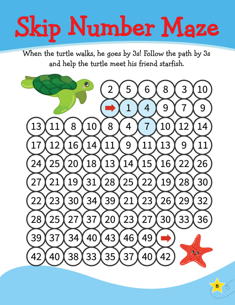 Learn Everyday Maths and Problem Solving - Age 7+ : Interactive & Activity Children Book By Dreamland Publications 9789388371483